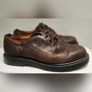 Timberland Shoes Stormbuck Waterproof Oxford 95040 Brown Nubuck Leather …